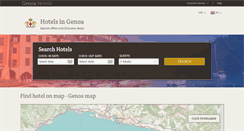 Desktop Screenshot of genoa-hotels.com
